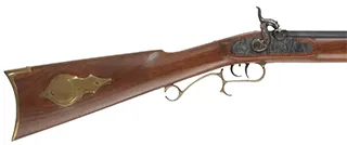 Thompson Center Hawken
.50 caliber, 28" barrel,
walnut stock, brass trim, used,
by Thompson Center Arms